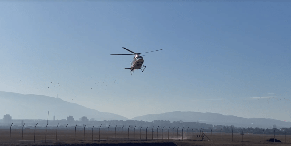 Фирма без дейност блокира поръчката за наем на медицински хеликоптер в България