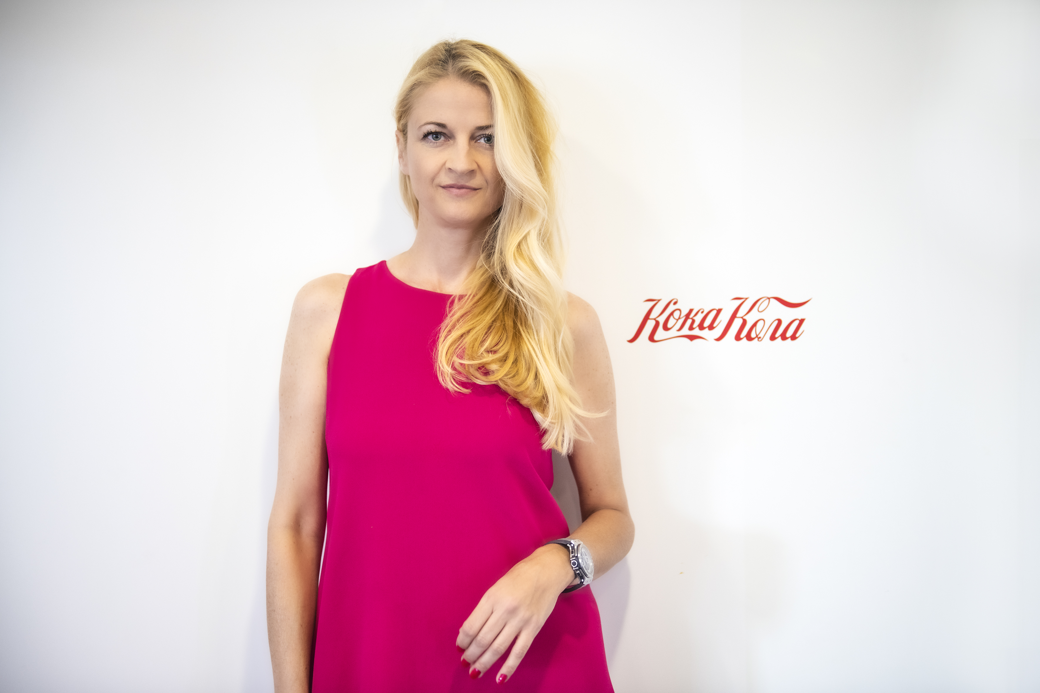 Дора Стрезова-Никова, стена в офиса на Кока-Кола България - интервю
