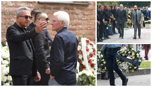 Христо Бисеров се появи на поклонението на Камен Костадинов след години извън публичния живот