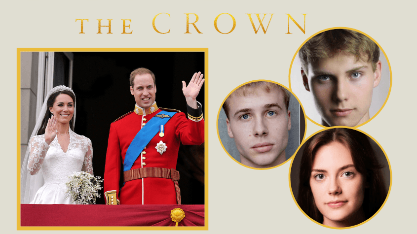 "The Crown" намери своите Уилям и Кейт за шестия сезон на сериала
