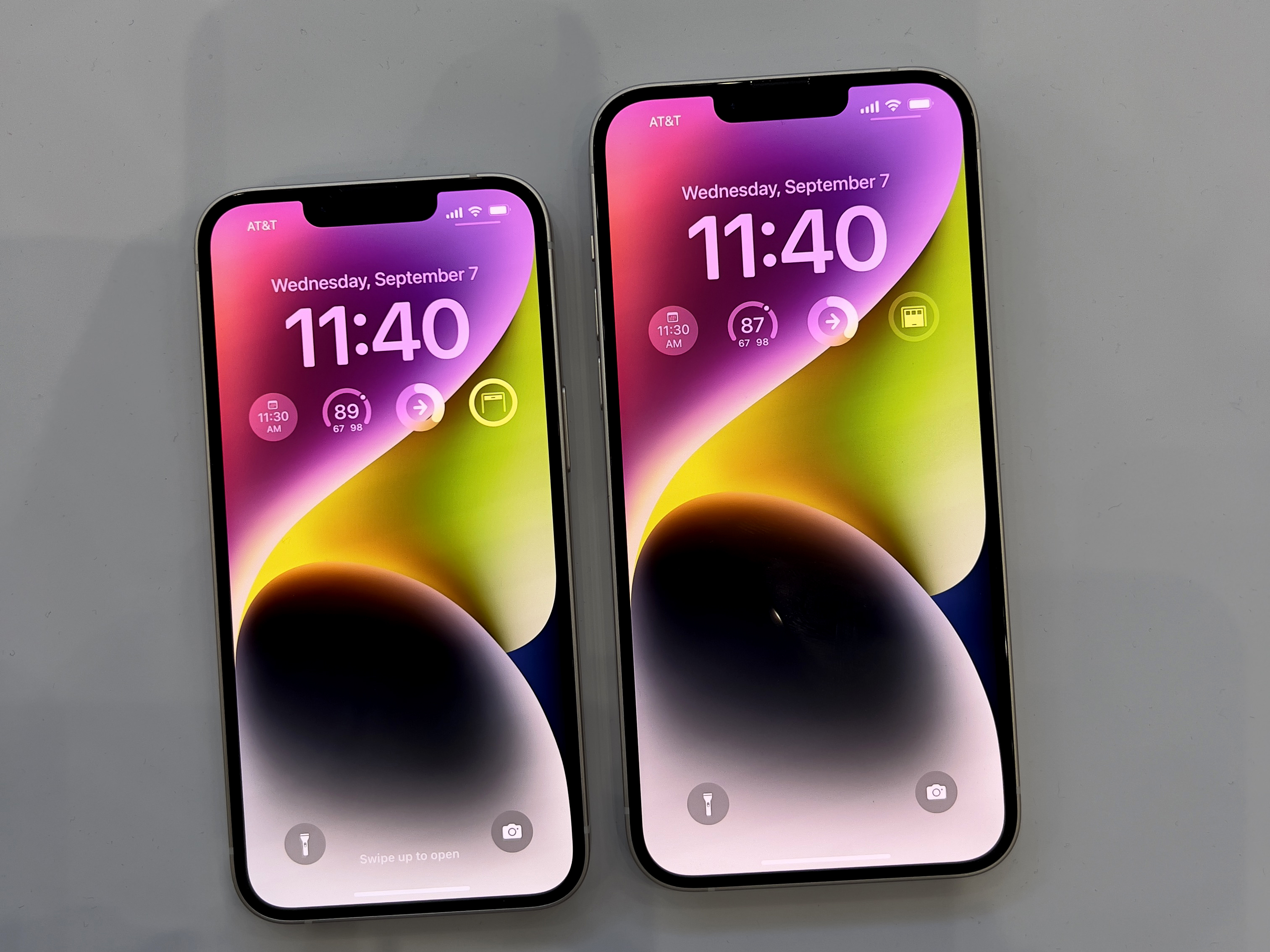 iPhone 14 Pro и Pro Max при представянето им на 7 септември 2022