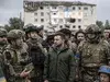 Володимир Зеленски в Изюм