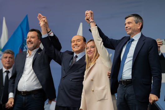 Политическите лидери в Италия проведоха последните си митинги преди в