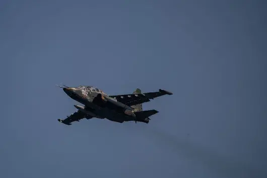 Су-25 се разби край полигона в Безмер (Обновена)