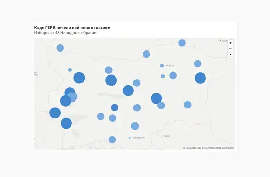 Гласовете на партиите по райони: Къде печелят най-много на Избори 2022 