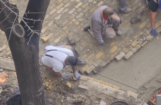 След ремонта на ремонта Фандъкова пита експерти как да се пренаредят жълтите павета
