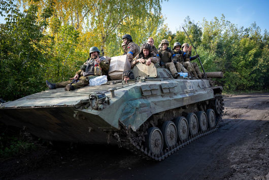 Украинските части са напреднали с повече от 10 км в Херсонска област