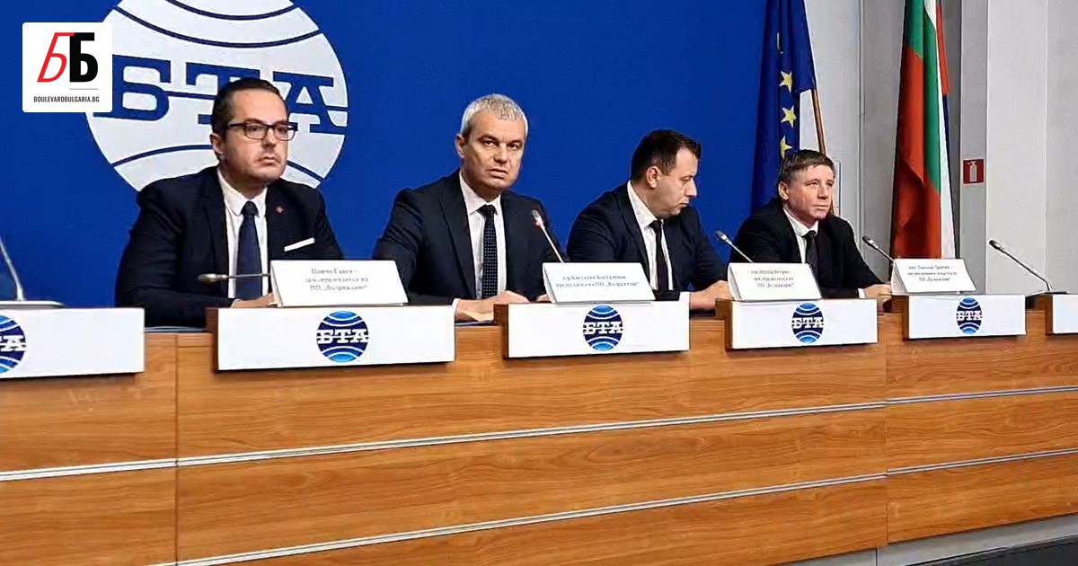 Председателят на Възраждане Костадин Костадинов обяви, че не е доволен