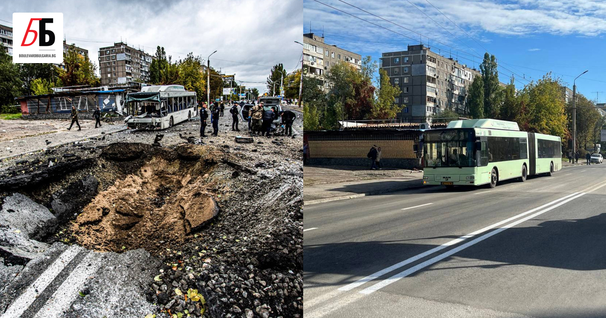 Властите в украинския град Днипро успяха да ремонтират една от