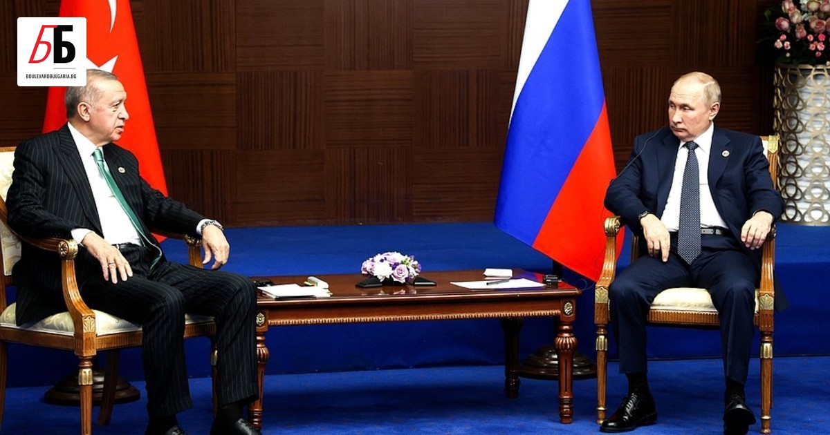 Руският президент Владимир Путин е предложил на Реджеп Тайип Ердоган