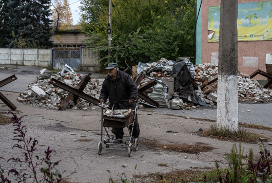 Войната в Украйна продължава вече осем месеца Жител на украинското