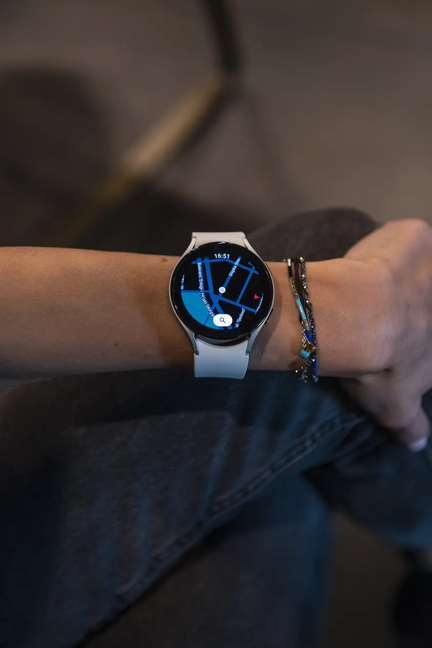 Google maps, Galaxy Watch5, Samsung, навигация, outdoor