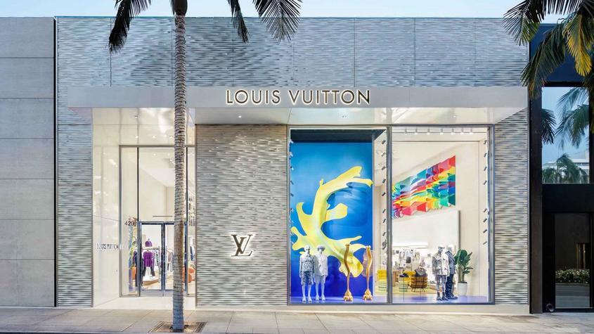  Louis Vuitton, Rodeo drive store, Луи Витон бутици, магазин Бевърли Хилс, Калифорния