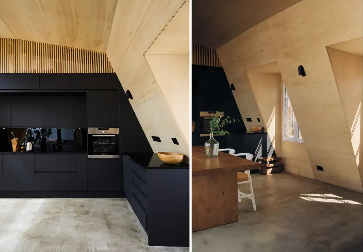 The suspended home