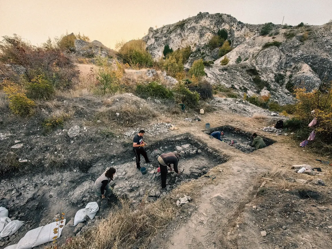 На археологически разкопки с Темелко Темелков