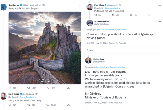 "Илон, ела в България, спри да играеш игри": Двама министри решиха да канят Мъск през Twitter