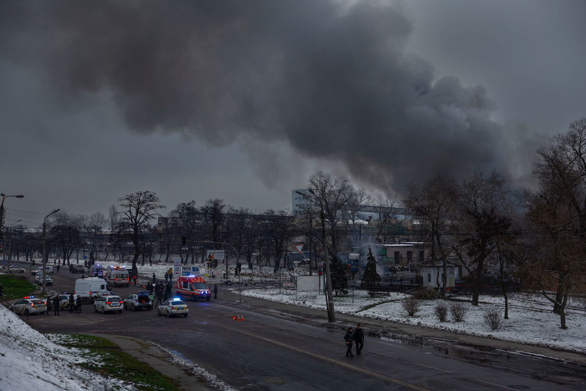 В Киев отново има ток и вода, въпреки масираните атаки от Русия