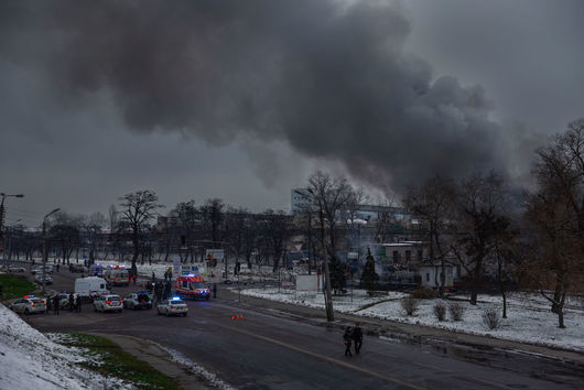 70 от украинската столица Киев продължава да стои без ток