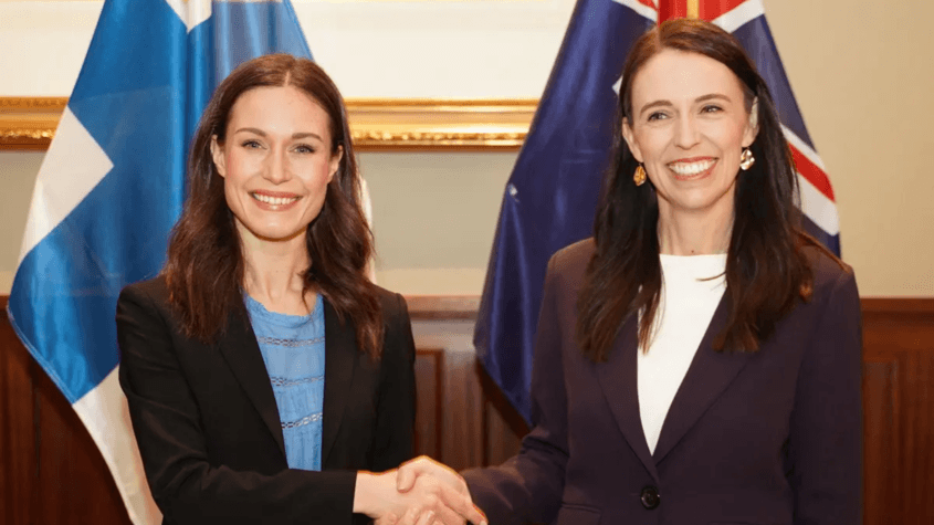 Сана Марин и Джасинда Ардърн : Не се срещаме като "връстнички", а като министър-председателки