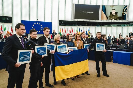 Европейският парламент посвети наградата Сахаров за 2022 г на народа