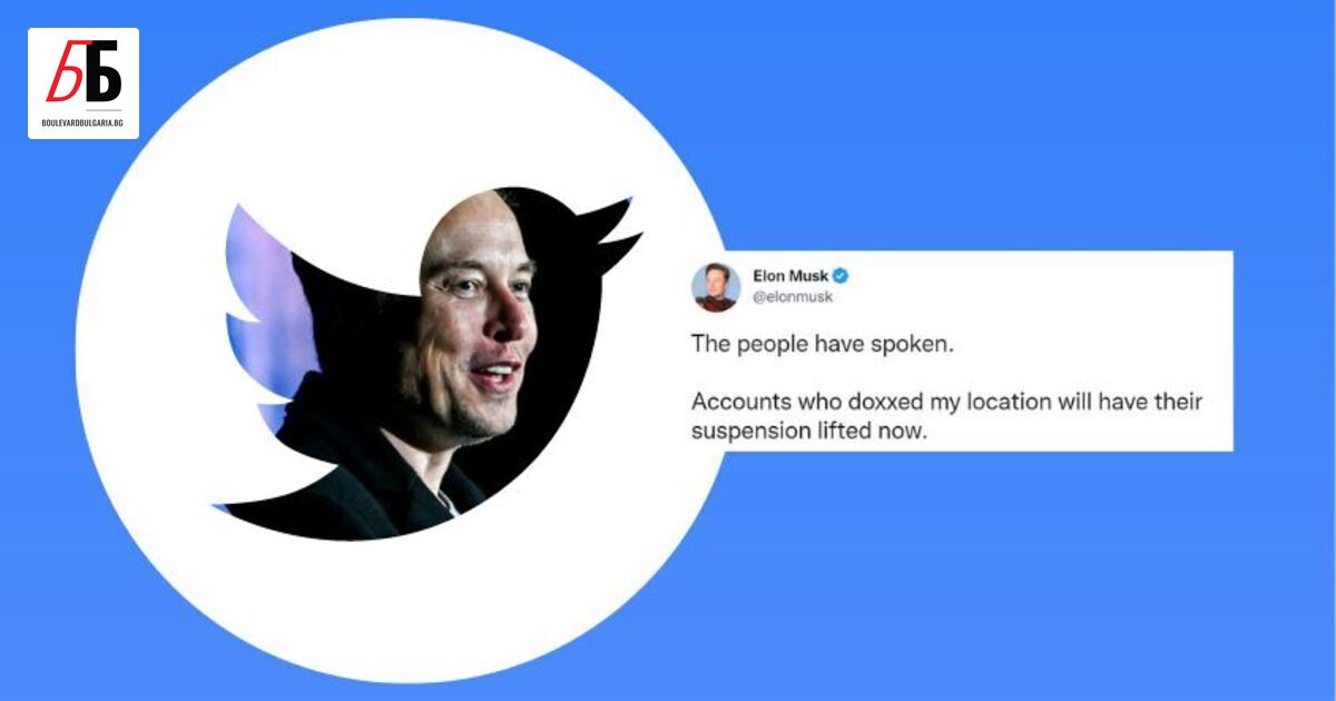 Илон Мъск връща обратно акаунтите на някои журналисти в Twitter,