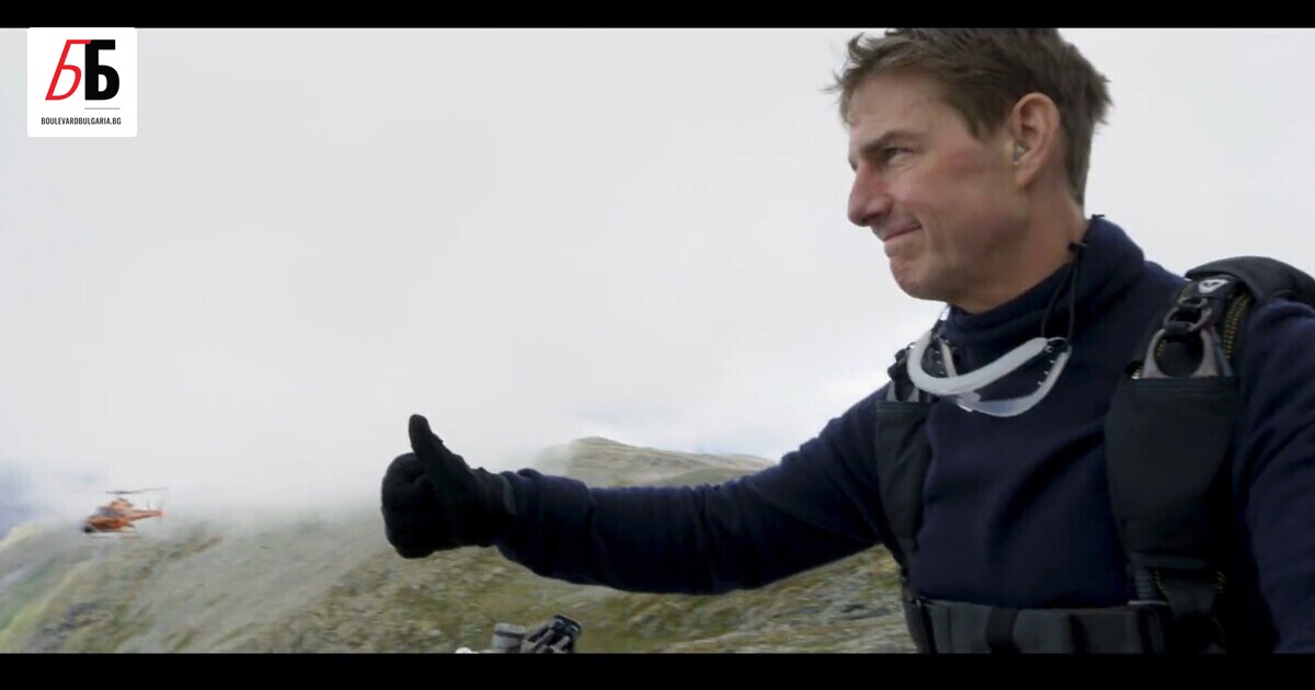 Том Круз показа малко от това какво се случва по