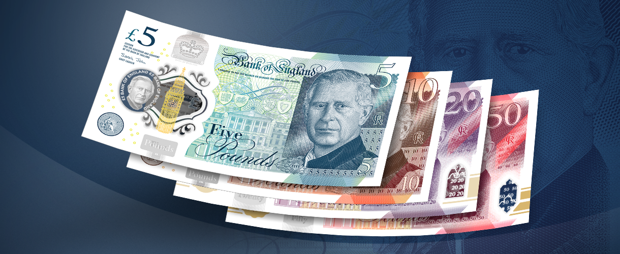 Английската централна банка показа новите банкноти с лика на крал Чарлз III