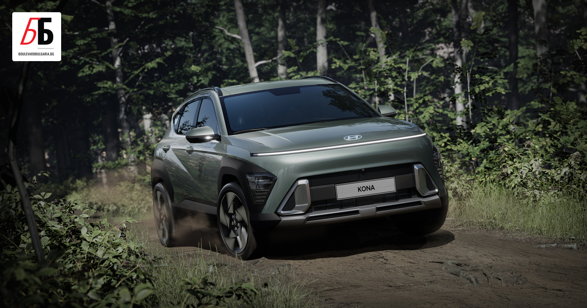 Първатa Kona на Hyundai се появи през 2017 г., през