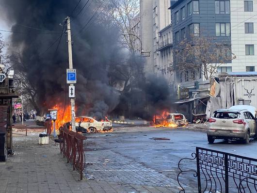 Най малко осем души са загинали при руски обстрел на украинския