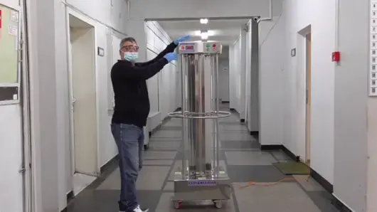 Първите уреди за UV-C дезинфекция от кампанията #БългарияЗаЛекарите” вече са във Видин