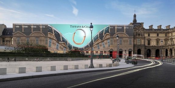 Tiffany брандира Лувъра с оптична илюзия