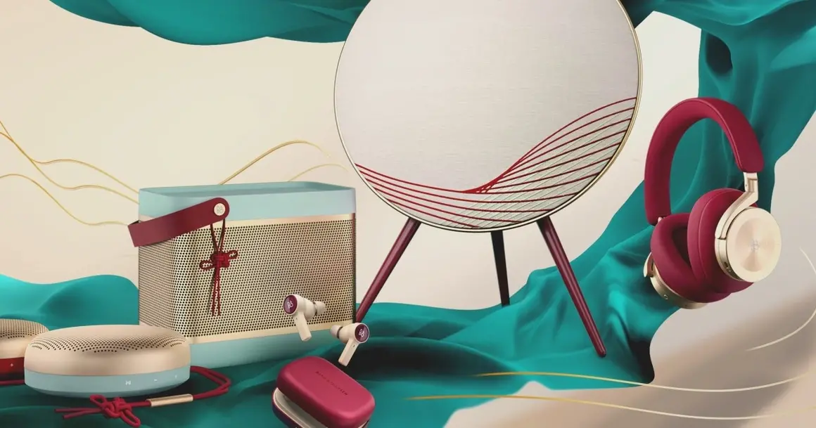 Слушалки и тонколони от колекцията на Bang & Olufsen Lunar New Year