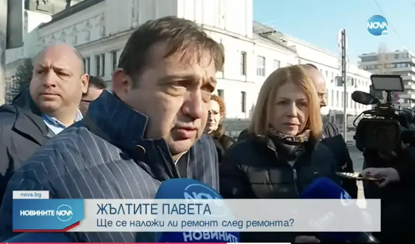 Среща за жълтите павета на Фандъкова и арх. Шишков