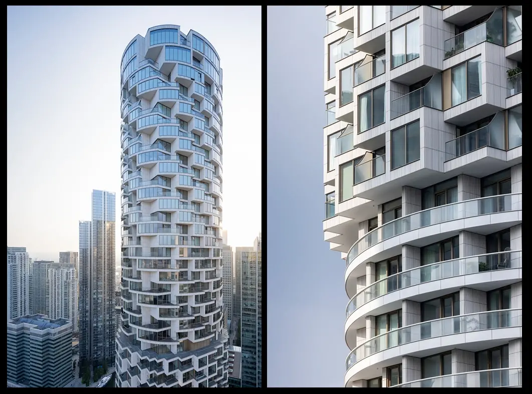 Небостъргачът цилиндър One Park Drive в Лондон 