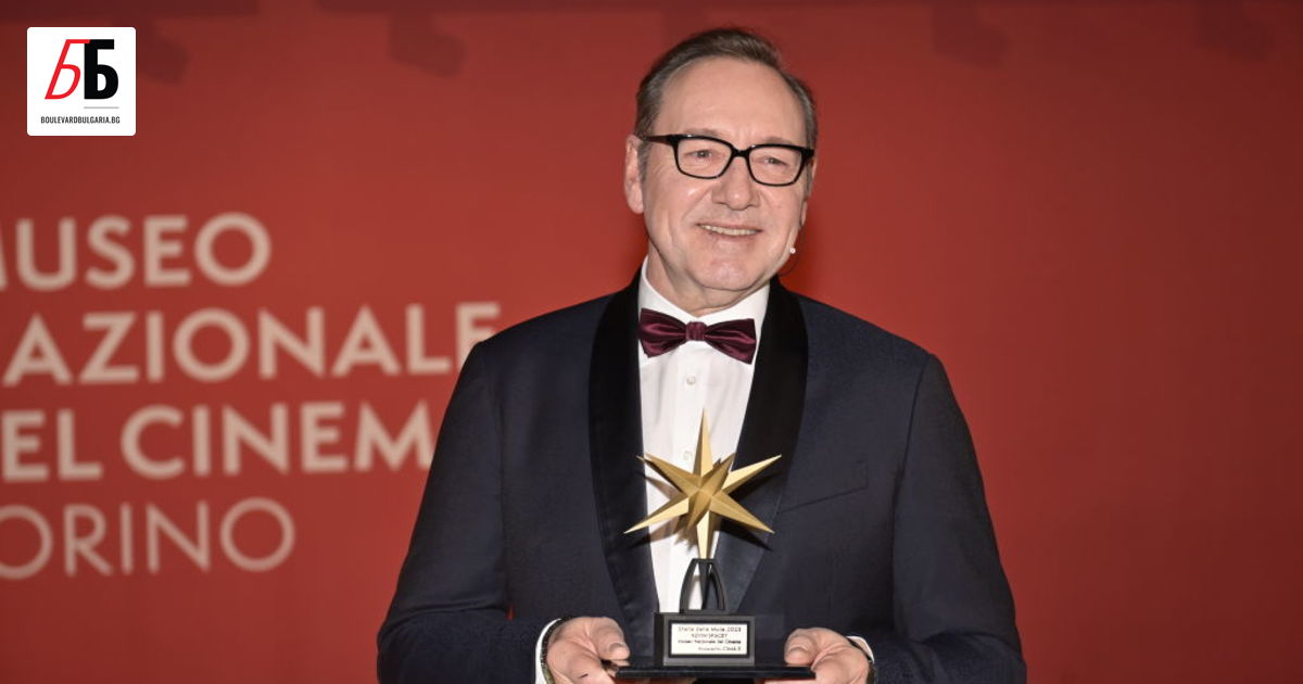 Актьорът Кевин Спейси получи награда за цялостно творчество в Италия