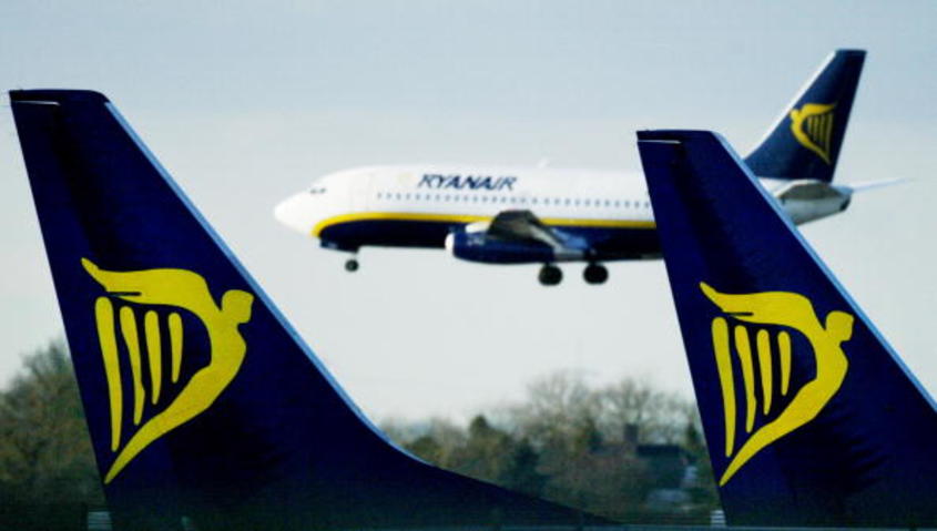 Ryanair подновява 40% от полетите си от 1 юли