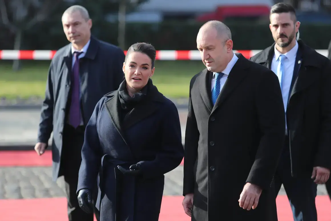 След среща с унгарския държавен глава, Радев повтори позицията на Орбан за войната в Украйна 