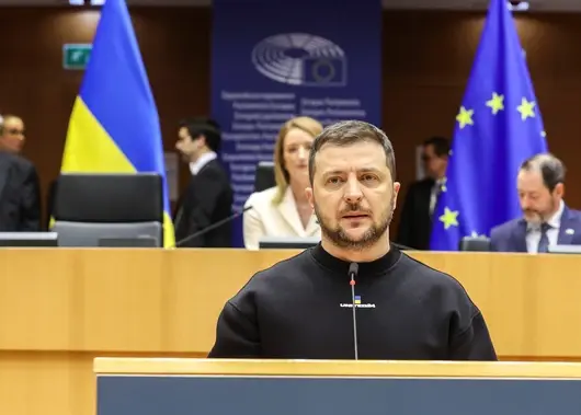 Зеленски пред ЕП: Борим се с най-голямата антиевропейска сила в света