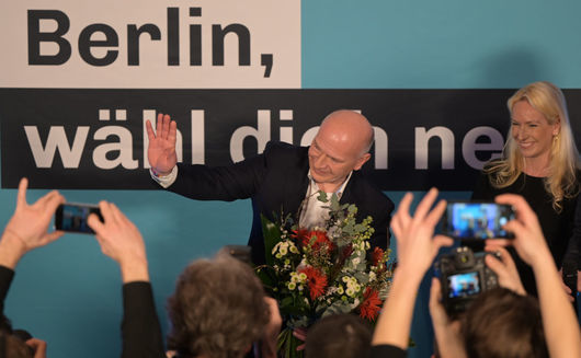 Частичните местни избори в Берлин вчера донесоха eуфория в средите