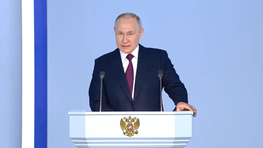 Традиционната годишна реч на руския президент Владимир Путин пред парламента