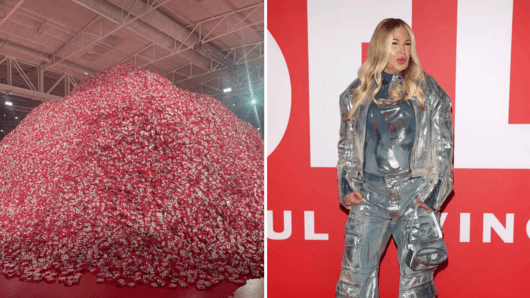 Планина от презервативи и "рип-оф" на Дженифър Кулидж - модното шоу на Diesel в Милано 