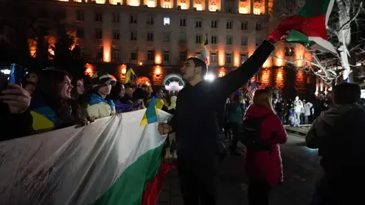"Не на руския терор. България е с Украйна"