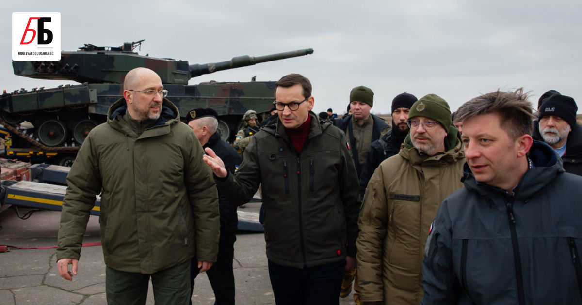 Полша вече е доставила четири танка Leopard 2 на Украйна