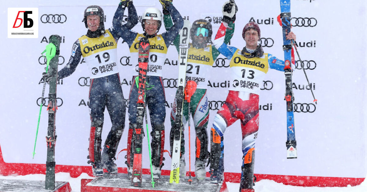 Българският скиор Алберт Попов успя да достигне до челната тройка