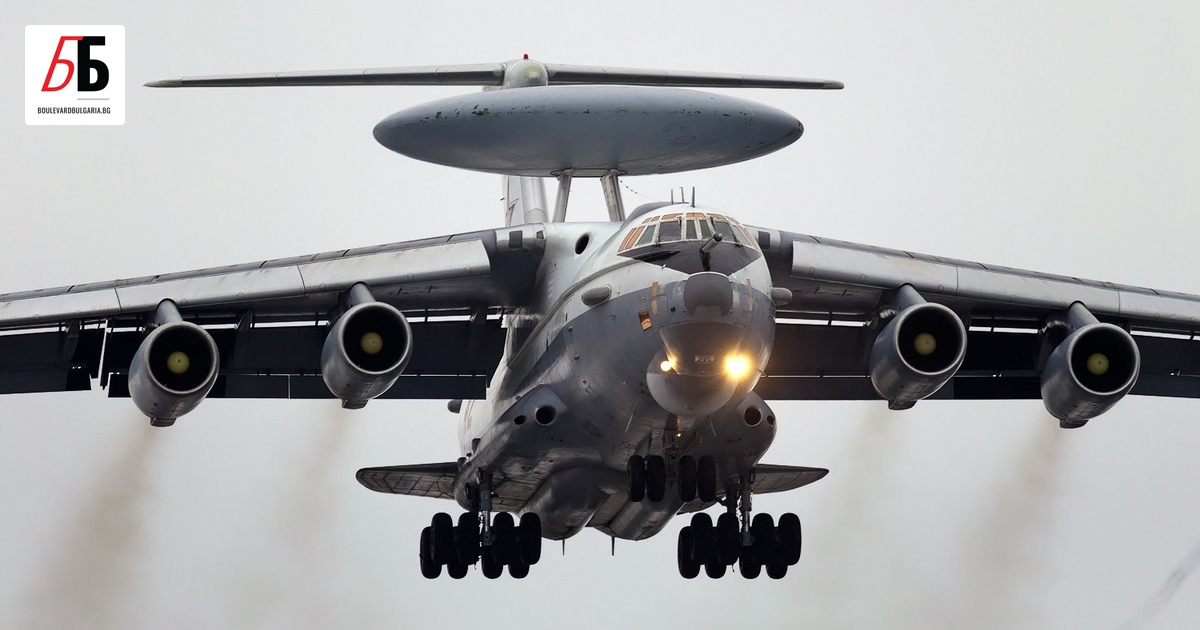 Разузнавателният самолет A-50 е една от гордостите на руската армия.