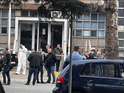 Експлозия пред съда в столицата на Черна гора, един човек е убит