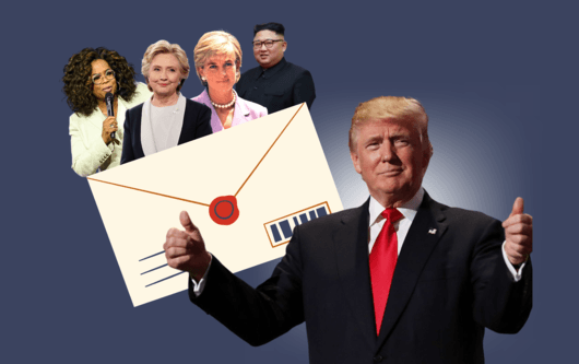 Тръмп събира лични писма от Ким Чен Ун, принцеса Даяна и Опра в нова книга за $100