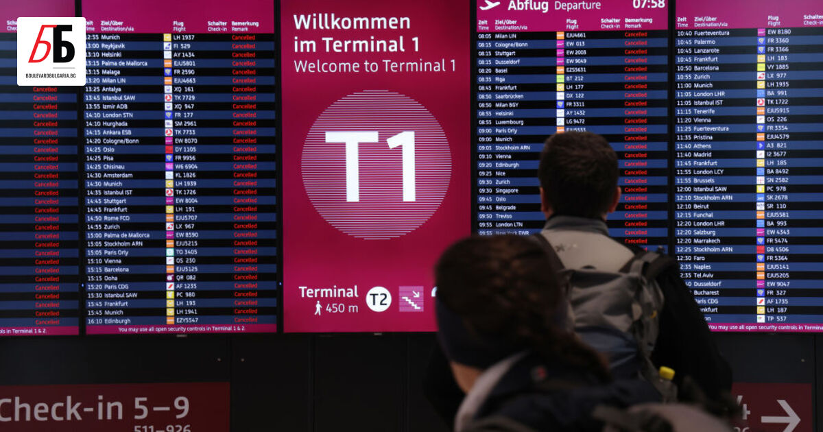 За пореден път стотици полети от и до Германия са