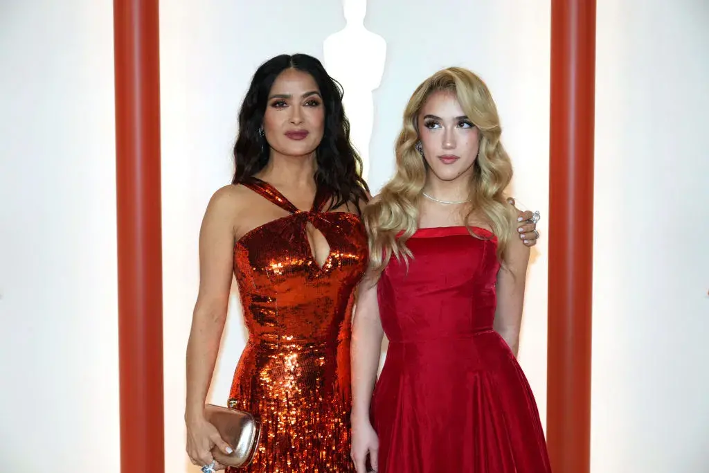 Салма Хайек и Валентина Палома Пино