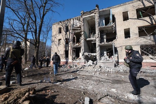 Поредна руска ракета падна върху жилищна сграда в Краматорск Донецка